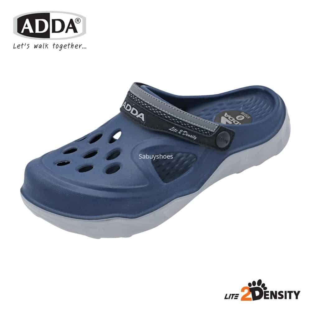 รองเท้าแตะ รองเท้าลำลอง แบบสวมหัวโต รุ่น แอ๊ดด้า - 5TD36 - Image 4