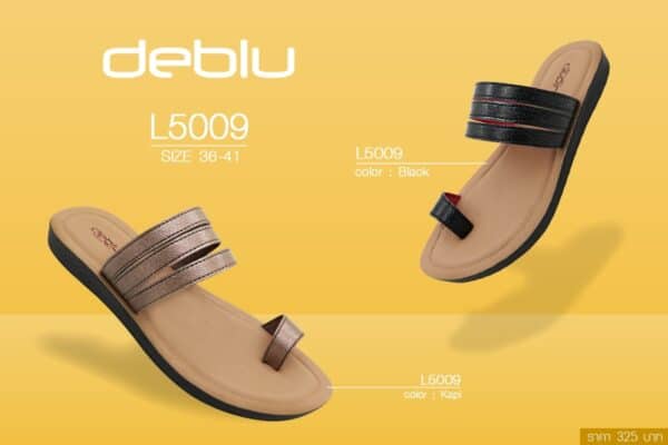 รองเท้าแตะสวมหญิง deblu เดอบลู L5009 - Image 10