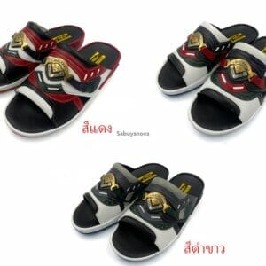 รองเท้า วอคเกอร์ N5240 สีดำ แดง ดำขาว Walker ของแท้ 100%