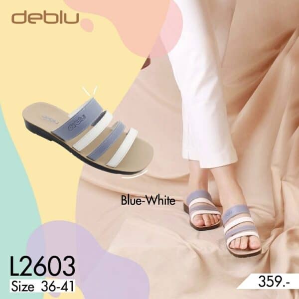 รองเท้าแตะสวมหญิง deblu เดอบลู L2603 - Image 4