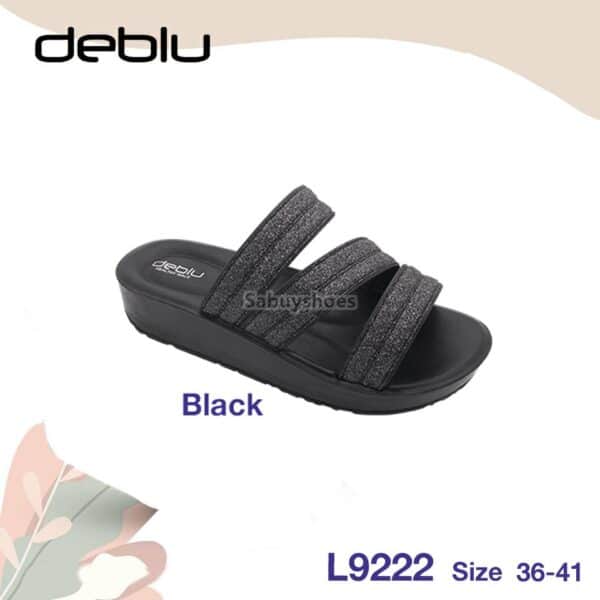 รองเท้าสวมหญิงพื้นนิ่ม deblu เดอบลู L9222 - Image 2