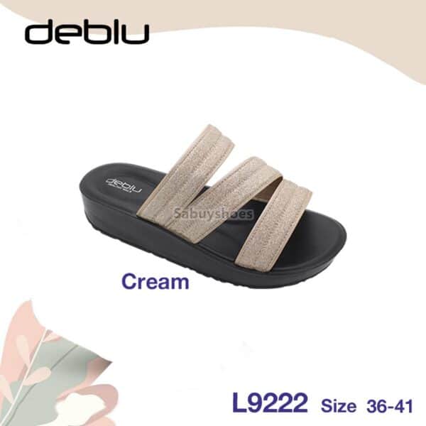 รองเท้าสวมหญิงพื้นนิ่ม deblu เดอบลู L9222 - Image 4