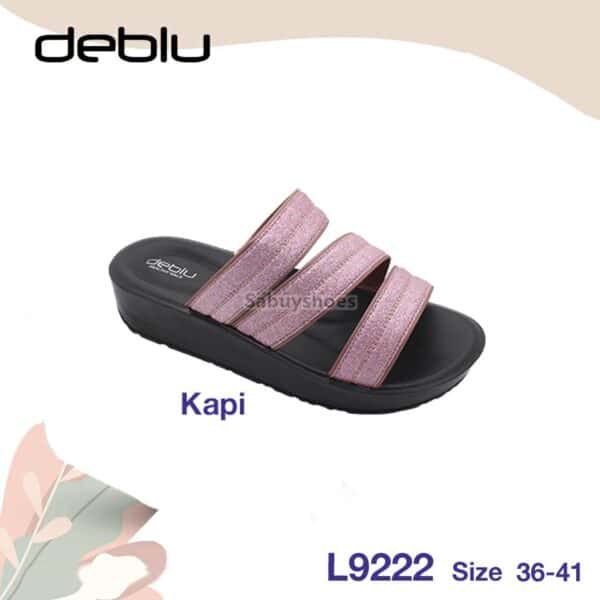 รองเท้าสวมหญิงพื้นนิ่ม deblu เดอบลู L9222 - Image 6