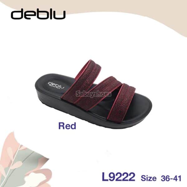 รองเท้าสวมหญิงพื้นนิ่ม deblu เดอบลู L9222 - Image 7