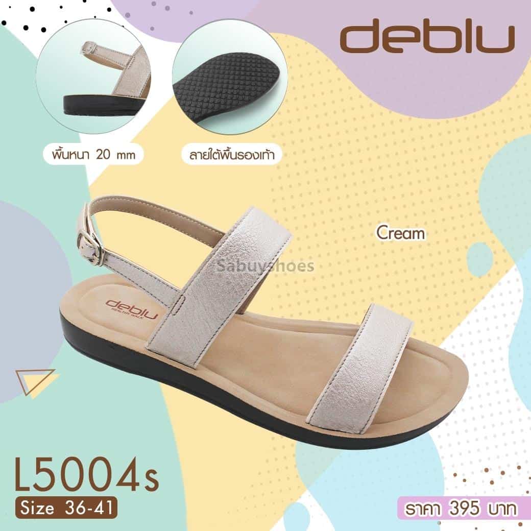 รองเท้าแตะหญิงรัดส้น DEBLU รุ่น L5004S - Image 4