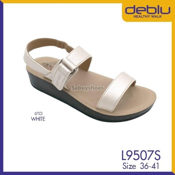 รองเท้าแตะหญิงรัดส้น DEBLU รุ่น L9507S รุ่น "Krish คริส " นุ่มสบาย มีความเบาและทนทาน - Image 15