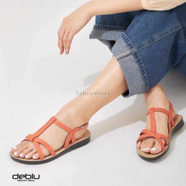 รองเท้ารัดส้น deblu รุ่น L5025s Lilly น้ำหนักเบา พื้นนุ่มใส่สบาย - Image 5