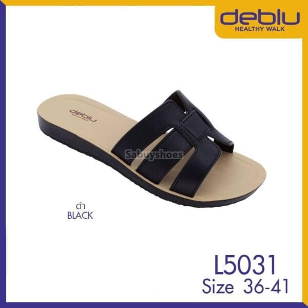 รองเท้าแตะเดอบลู Deblu แบบสวม รุ่น L5031 พื้นนุ่ม เบา ใส่สบาย - Image 10