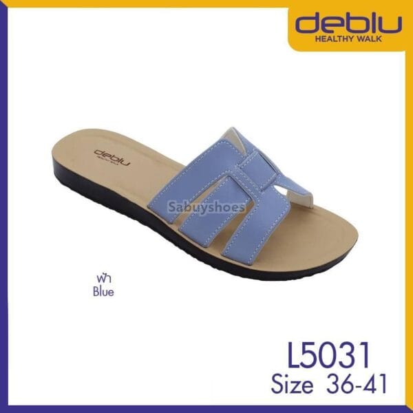 รองเท้าแตะเดอบลู Deblu แบบสวม รุ่น L5031 พื้นนุ่ม เบา ใส่สบาย - Image 11