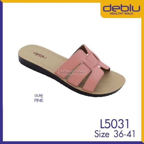 รองเท้าแตะเดอบลู Deblu แบบสวม รุ่น L5031 พื้นนุ่ม เบา ใส่สบาย - Image 5